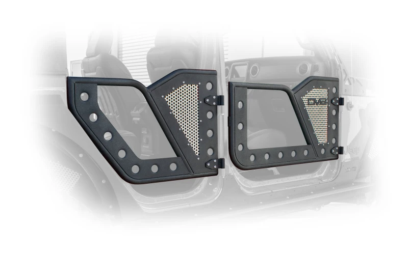 DV8 Offroad Hintere Rock Doors für 2018+ Jeep Wrangler JL / 2020+ Jeep Gladiator JT