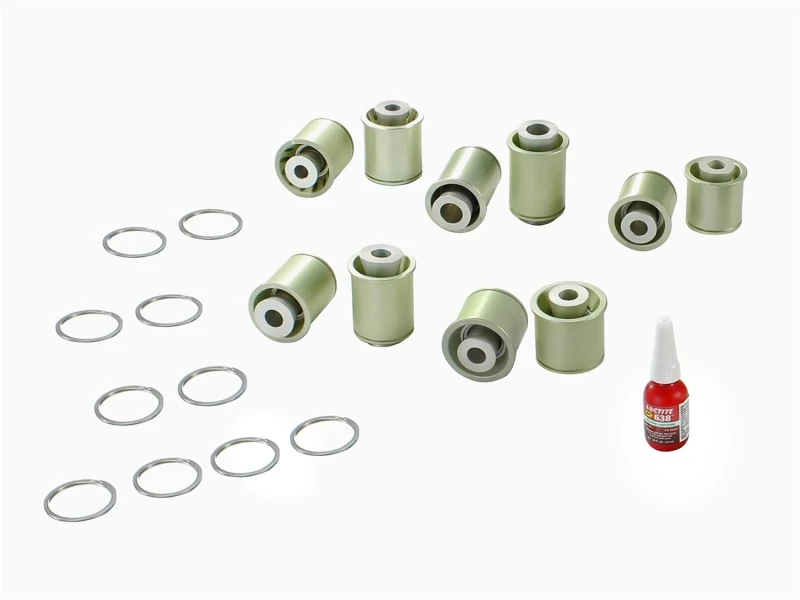 aFe Control PFADT Stahlrahmen Drag Rear Solid Sphärische C/A-Lager-Set; Chevy Corvette C5 / C6