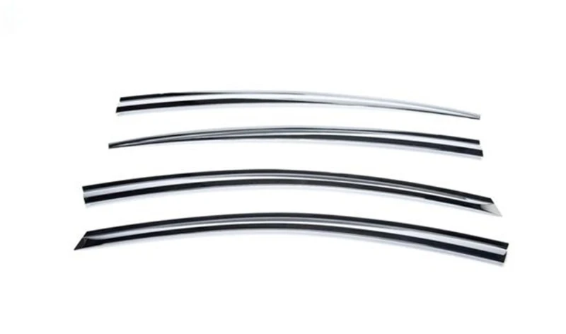 Putco 14-17 Kia Forte Limousine - Tape-on-Anwendung Element Chrome Fenster-Visiere