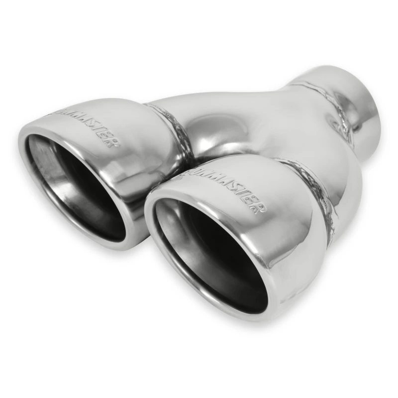 Flowmaster 3.5in. Dual X7.50in.X2.50in. SS Tip Roll