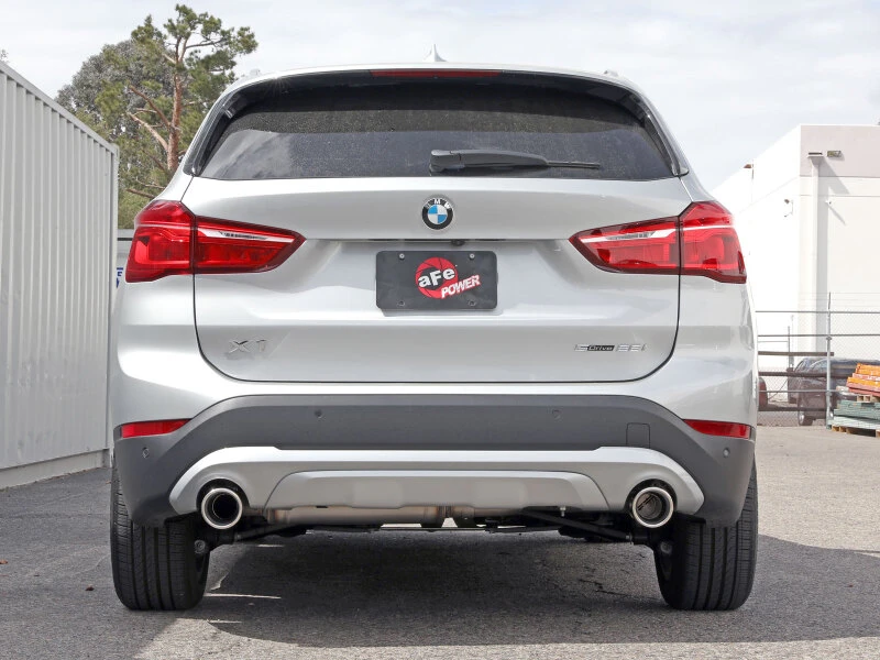 aFe 15-21 BMW X1 F48 L4 2,0L (t) MACH Force-Xp 3 auf 2-1/2 Zoll Edelstahl Axle-Back Auspuff mit polierter Spitze