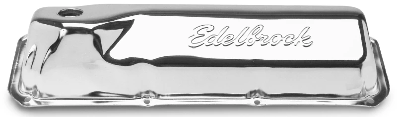 Edelbrock Ventildeckel Signature Series Ford 351M-400-351C CI V8 Chrom