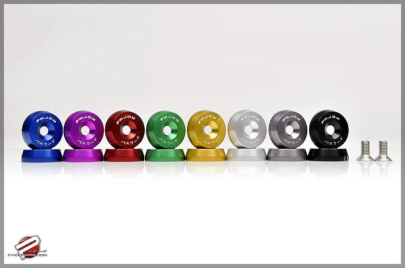 PWJDM Ventildeckel Unterlegscheiben Set Honda Civic Accord (K-Motor) orange