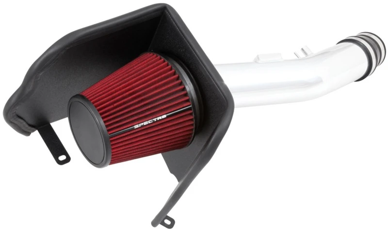 Spectre 10-18 Toyota FJ 10-15 4Runner V6-4.0L F/I Luftansaugs-Kit - Poliert mit rotem Filter