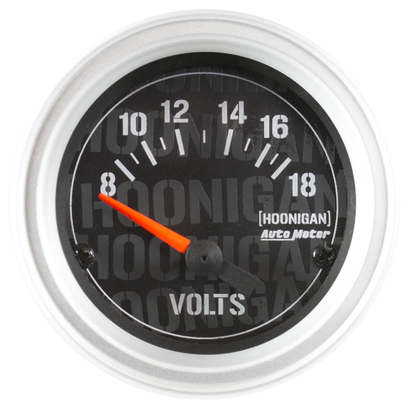 Autometer Hoonigan 52mm 18-Volt-Voll-Elektronik-Spannungsmessgerät