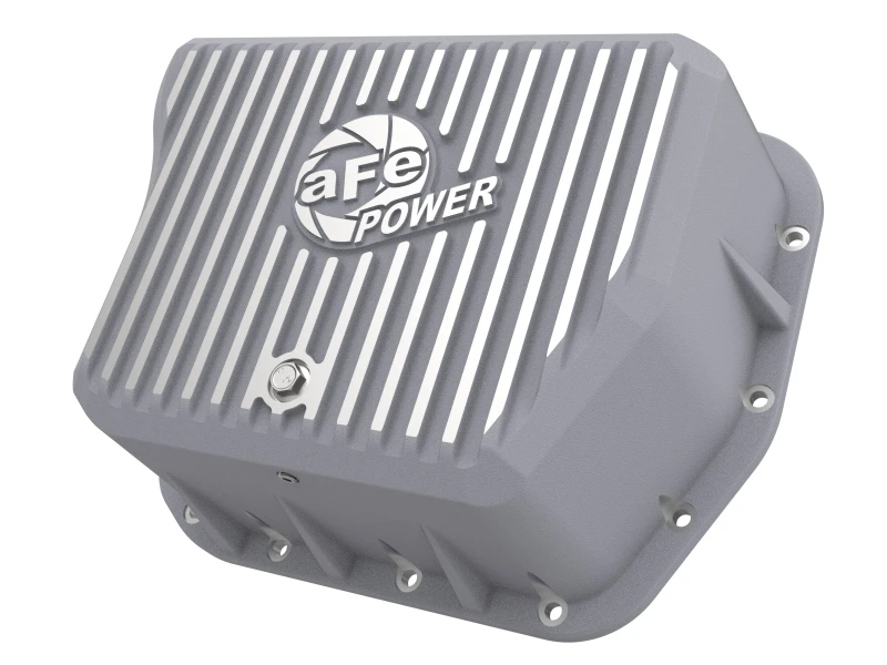 aFe Power Cover Trans Pan Machined Trans Pan 2006 Dodge RAM 5.9L Cummins