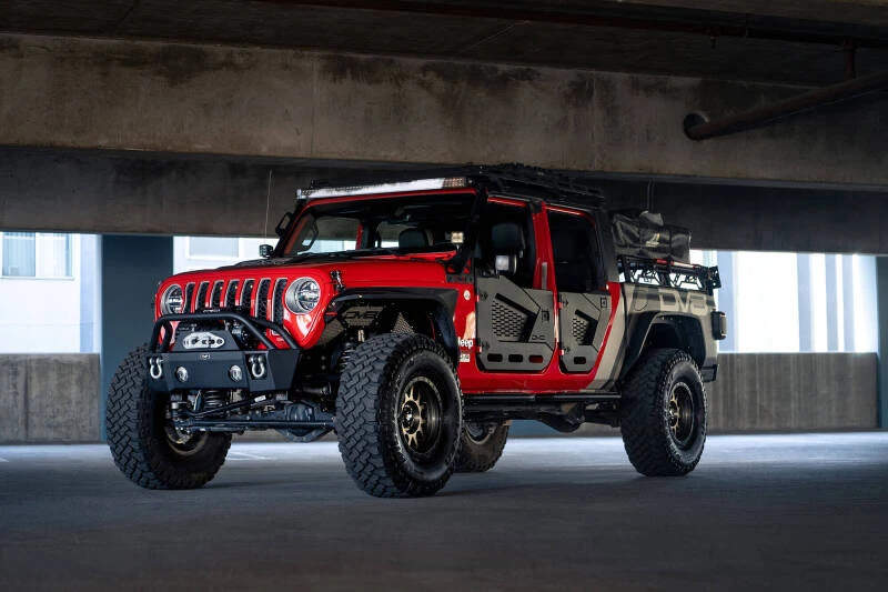 DV8 Offroad Spec Series Half Doors - Rear Set für 2018-2022 Jeep Wrangler JL & Gladiator JT