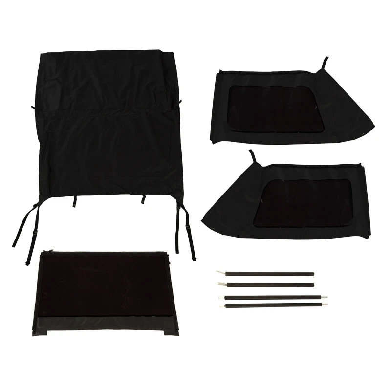 Rugged Ridge Montana Top Bowless Black Diamond 07-18 Jeep Wrangler JK 2-Türer