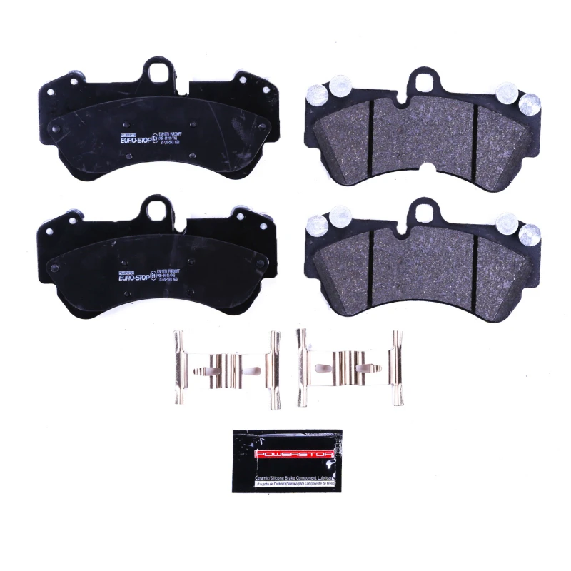 Power Stop 04-07 Volkswagen Touareg Euro-Stop ECE-R90 Front Brake Pads
