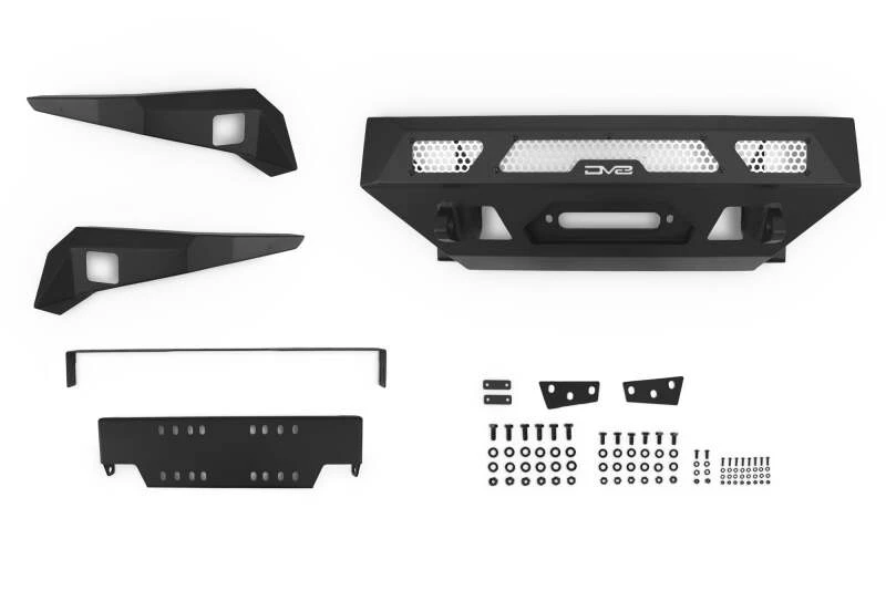 DV8 Offroad MTO Series Winch Front Bumper
