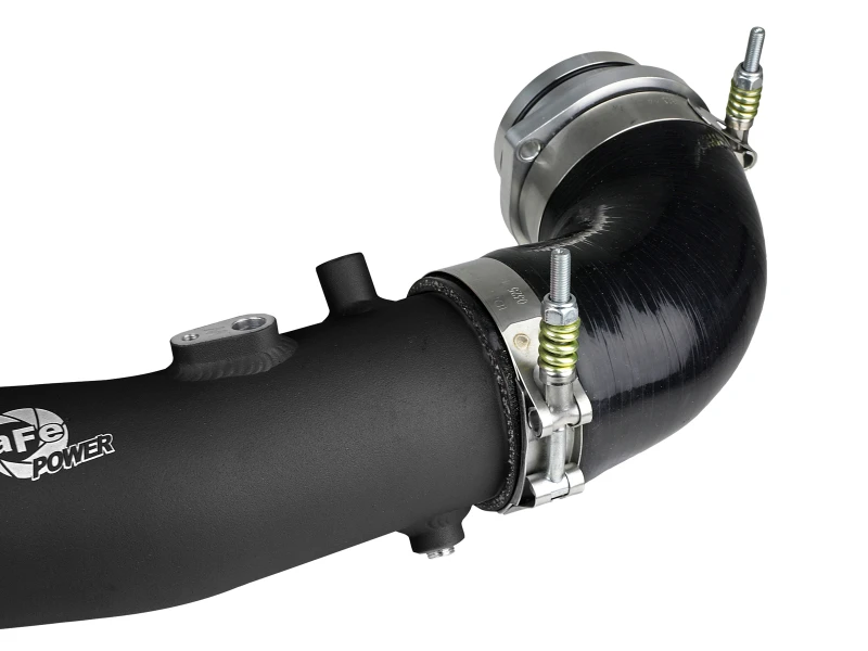 aFe 2020 Toyota Supra 3.0L 3 Zoll schwarzes Intercooler-Rohr - Heiß