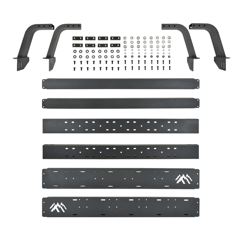 Westin 05-21 Toyota Tacoma 5ft Bed Overland Cargo Rack - Textured Black