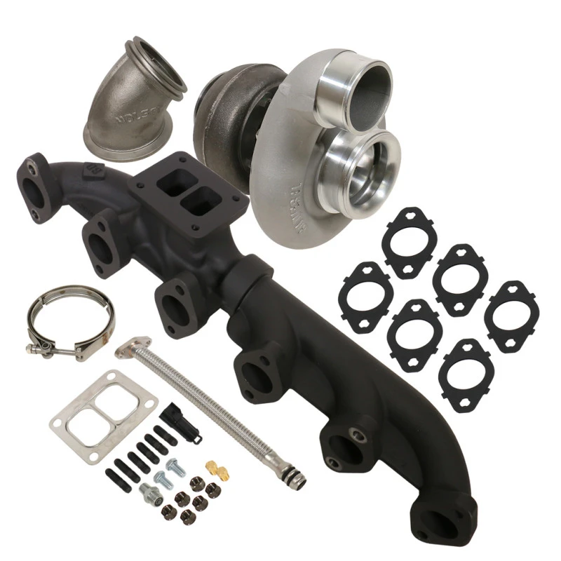 BD Diesel Iron Horn 5.9L Turbo Kit S366SXE/80 0.91AR für Dodge RAM 2500/3500 2003–2007