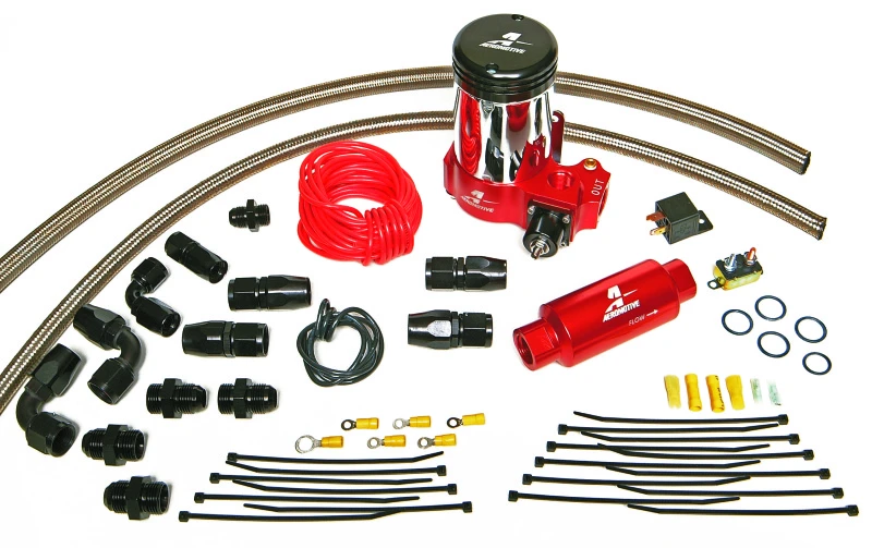Aeromotive A2000 Drag Race Pump Only Kit (Incl. Lines/Fittings/Hose Ends/11202 Pump)