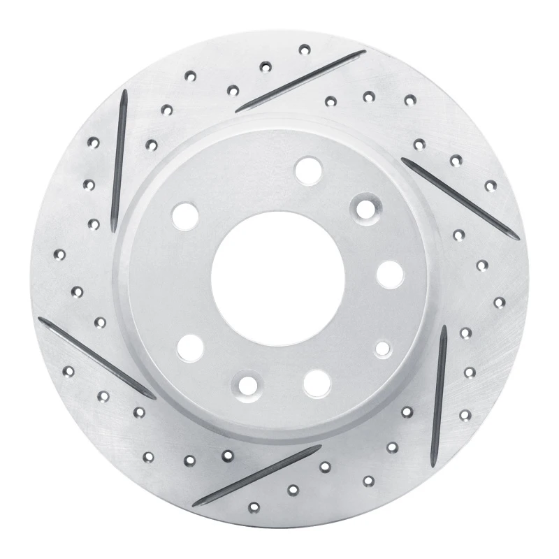 DFC 14-25 Mazda CX-30 Rear Left Drilled & Slotted Geoperformance Rotor