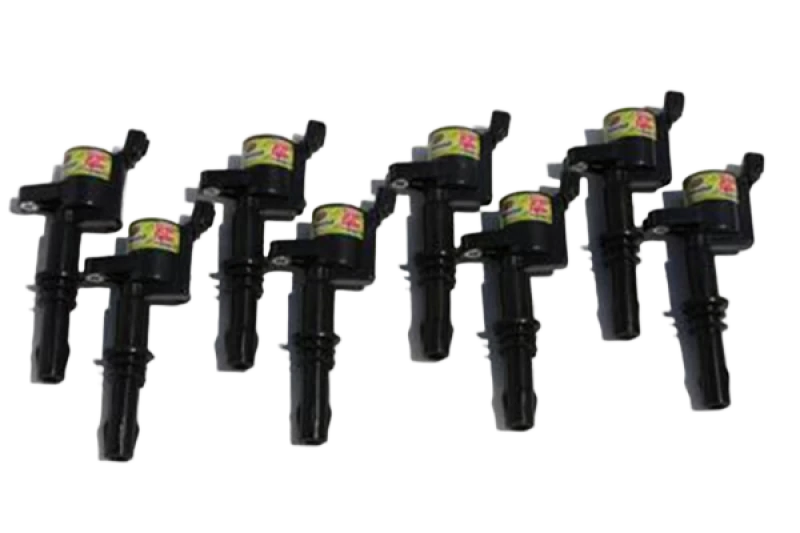 Granatelli 97-10 Ford F-150 4.6L 25KV OEM Coil Pack Replacements - Black (Set of 8)