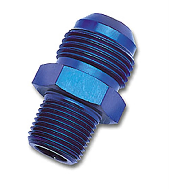 Russell Performance -6 AN auf 1/8 Zoll NPT gerade Flare zu Rohr (Blau)