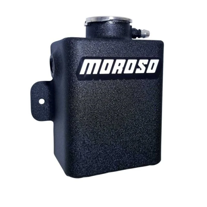 Moroso Universal 1.25qt Ausgleichsbehälter - Schwarz Pulverbeschichtet