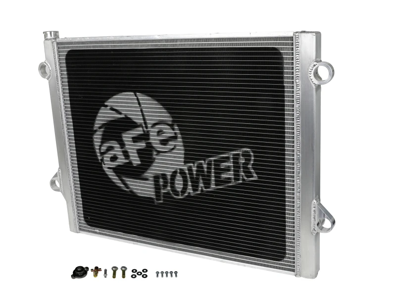 aFe BladeRunner Street Series Rohr- und Finnen-Aluminiumkühler 05-15 Toyota Tacoma L4 2.7L/V6 4.0L
