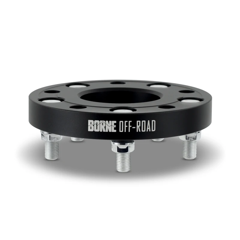 Borne Off Road Wheel Spacers - 5x114.3 - 71.6CB - 25 - 1/2 - Black