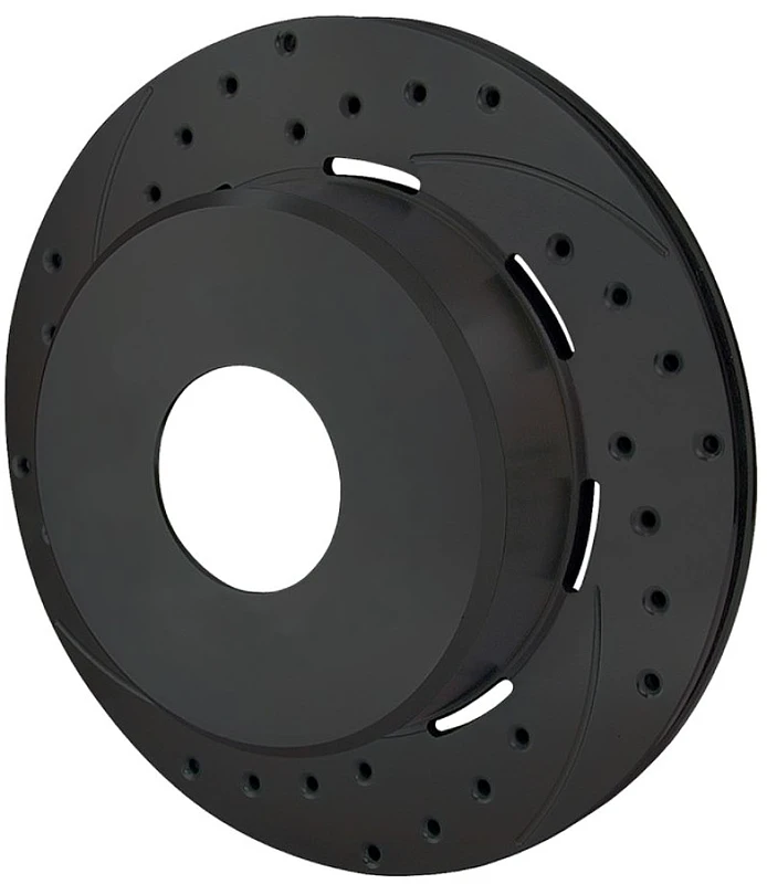 Wilwood Rotor-1.91in Offset-SRP-BLK-Drill-RH 11.00 x.810 -Blank