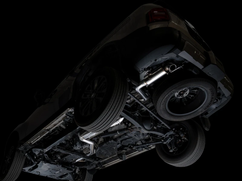 AWE Tuning 2024+ Toyota Land Cruiser / 2025+ Toyota 4Runner 0FG Cat-Back Exhaust w/ BashGuard