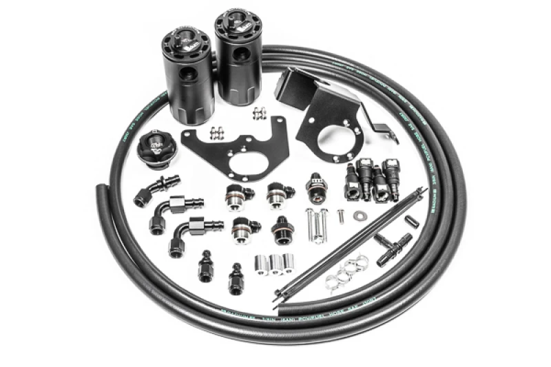 Radium Engineering 09-15 Cadillac CTS-V Dual Catch Can Kit