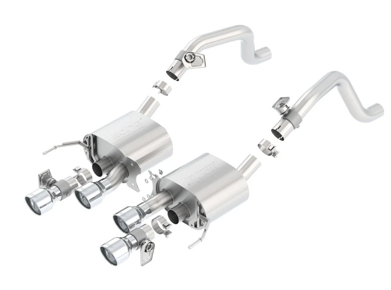 borla_11874-679306937ea97 Borla 2014 Chevrolet Corvette C7 6.2L 8cyl S Type Exhaust w/ NPP Dual Mode (rear section only)
