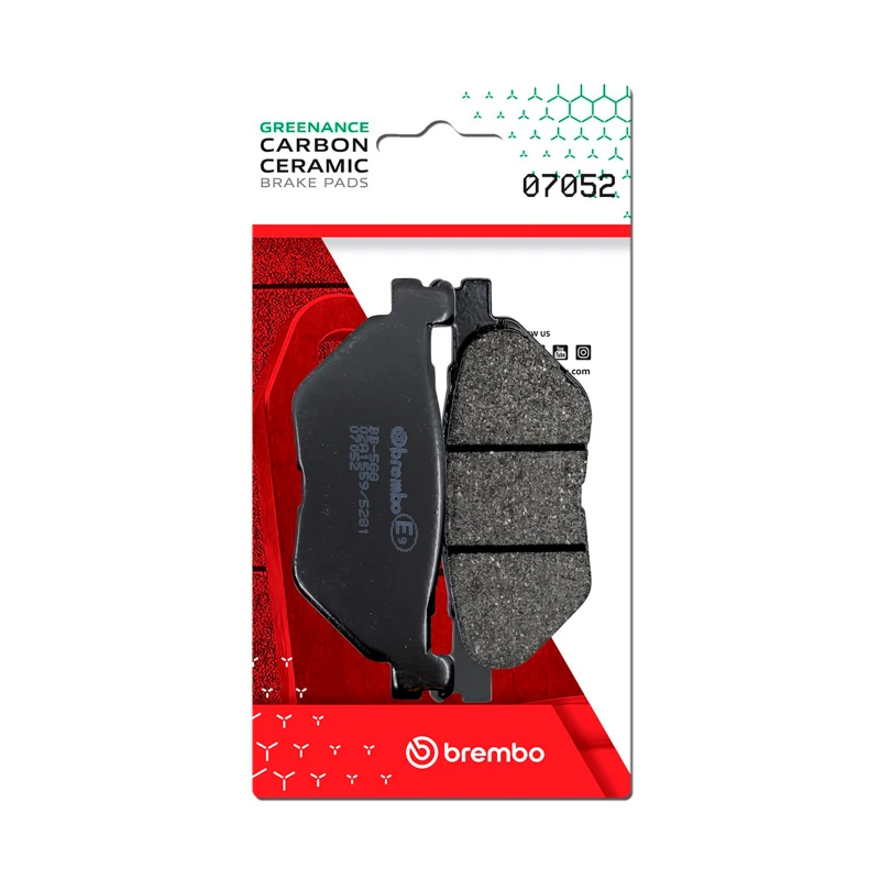 Brembo OE Carbon Ceramic Brake Pad for Yamaha Tmax - Rear