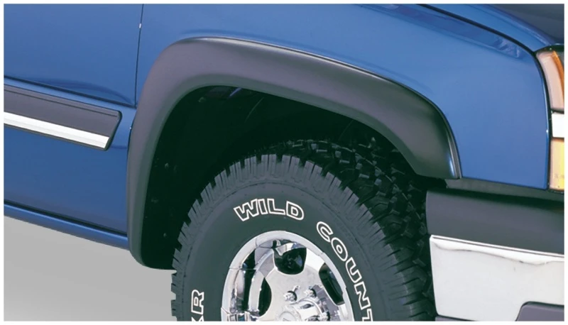 Bushwacker 07-07 Chevy Silverado 1500 Classic Fleetside Extend-A-Fender-Stil-Verbreiterungen 2-teilig - Schwarz
