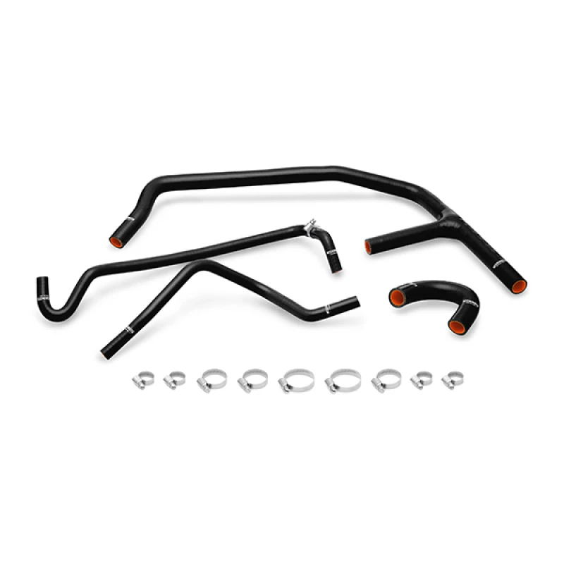 Mishimoto 15+ Ford Mustang EcoBoost Schwarzes Silikon-Zubehör-Schlauch-Kit