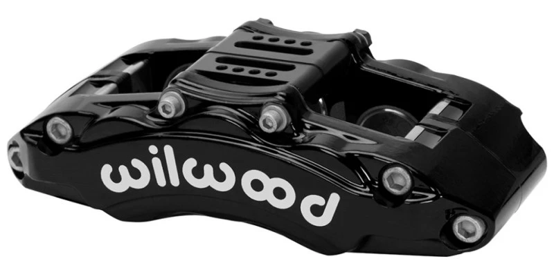 Wilwood Caliper - AT6 Lug Mount Black 1.75in/1.38in/1.38in Piston.75in Rotor - Right Side