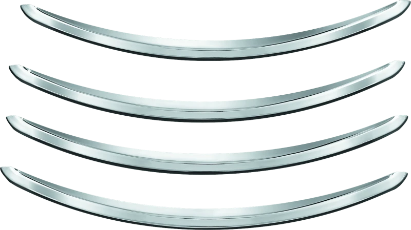 Kuryakyn Heckkotflügel-Akzente für FLHX & FLTR Modelle in Chrom