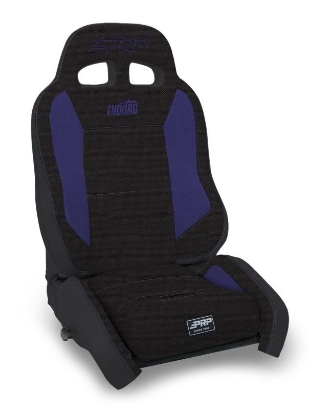 PRP EnduroCrawl Reclining Suspension Seat - Black/Purple Tweed - Driver