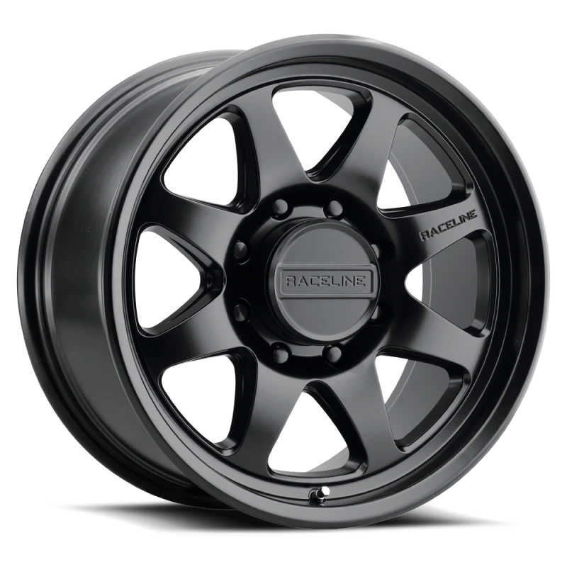 Raceline 962B Maverick 17x8.5in / 6x135 BP / 0mm Offset / 87.1mm Bore - Satin Black