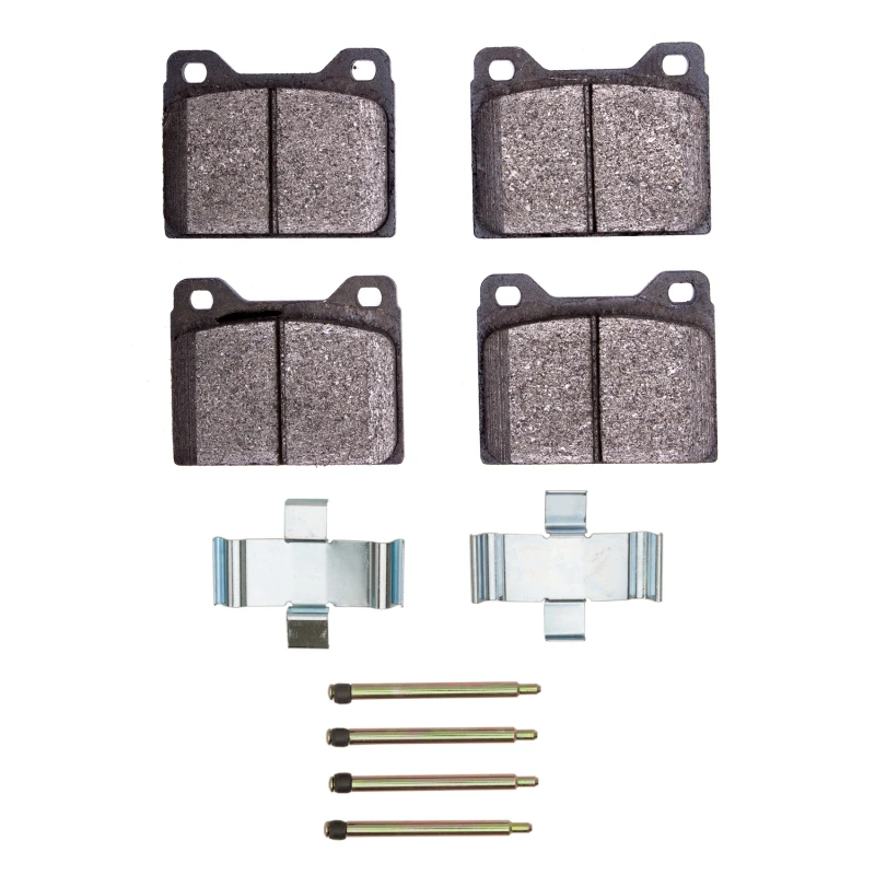 DFC 72-75 Volvo 164 Front 3000 Semi-Metallic Brake Pads and Hardware Kit
