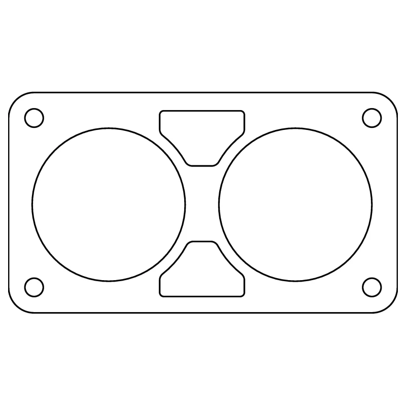 Cometic Chrysler Gen 3 6.1L 80mm Throttle Body Gasket.020in Fiber