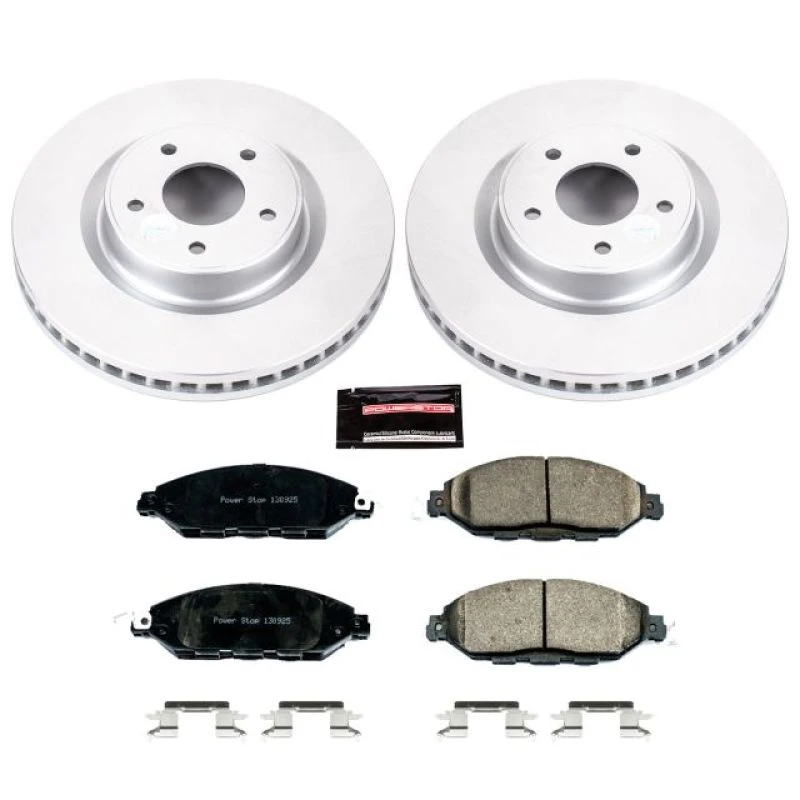 powerstop_CRK6496-67945b963ac7c Power Stop 2013 Infiniti JX35 Front Z17 Evolution Geomet Coated Brake Kit