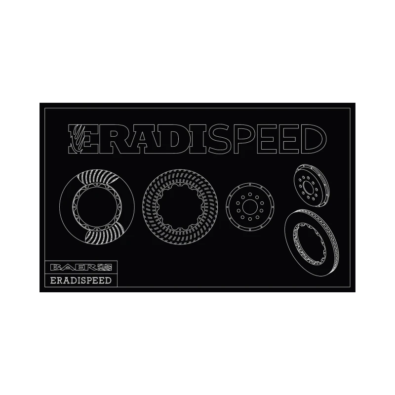 Baer Brakes 14-19 Chevrolet Corvette Stingray Eradispeed+ Rear SDZ 2-Piece Performance Brake Rotors