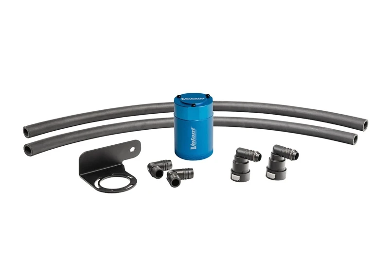 Volant 11-23 Ford F-150 3.5L Turbo Auto 3oz Aluminium-Ölfangbehälter mit Montagehalter - Blau