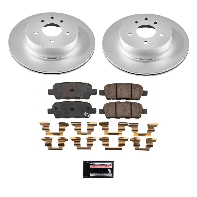 powerstop_CRK9064-6795e51a042cb Power Stop 2009 Nissan 370Z Rear Z17 Coated Brake Kit