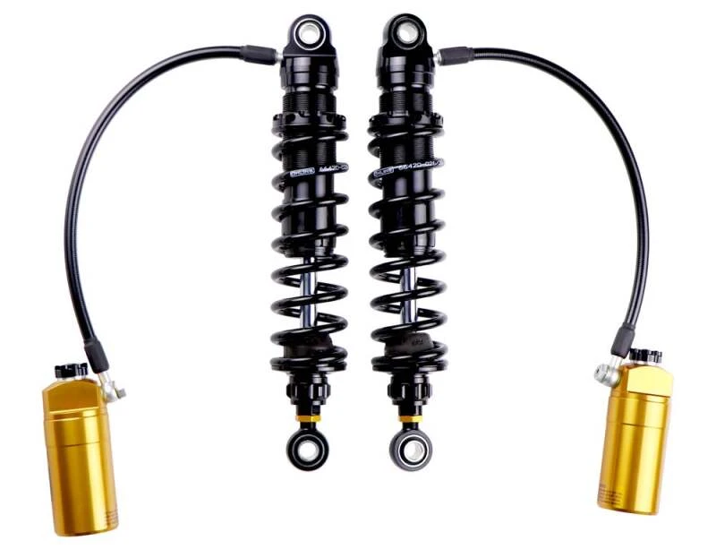 Ohlins 14-26 Harley FL Touring STX 36 Twin Blackline 13in Shocks - Standard  Springs