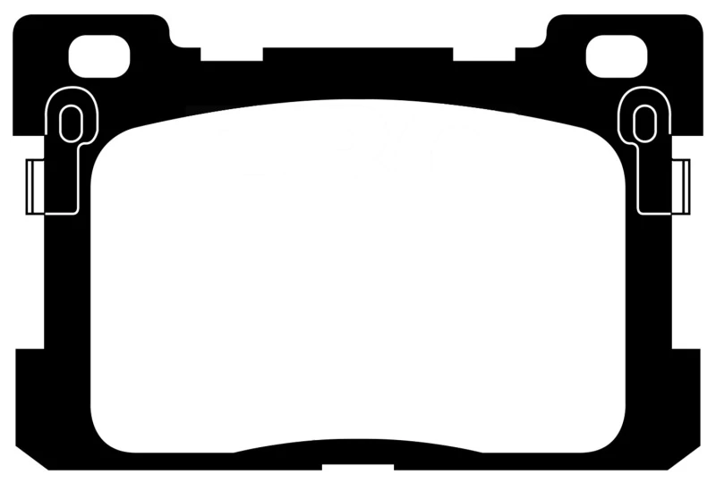 EBC 2017+ Genesis G90 5.0L Yellowstuff Rear Brake Pads