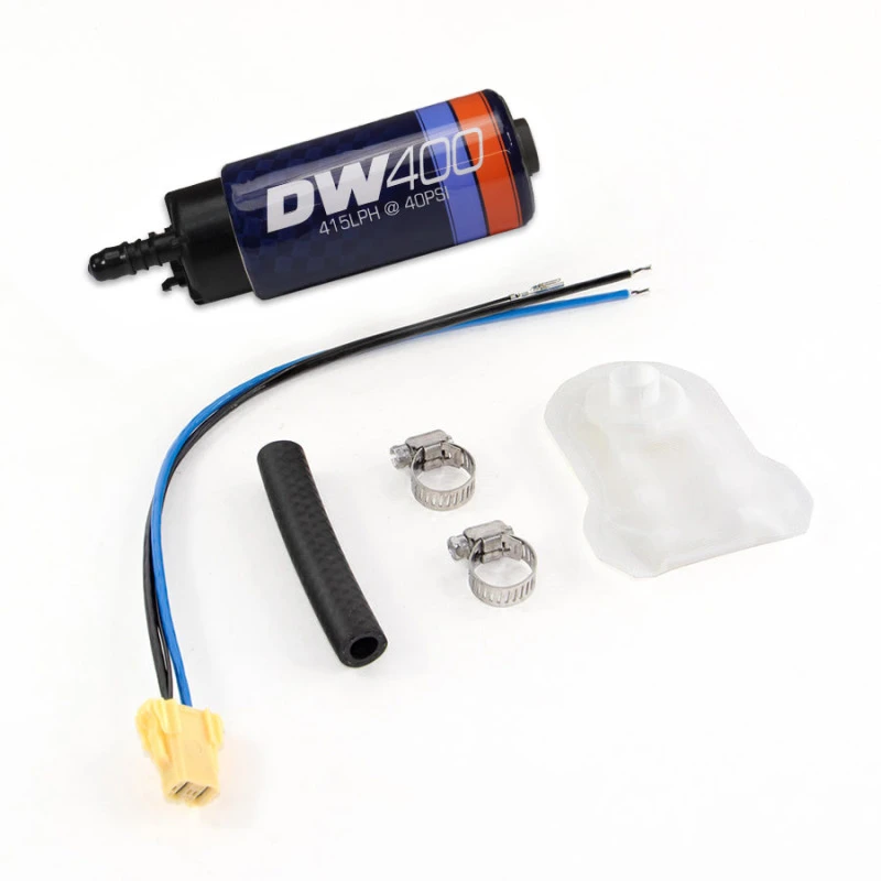 DeatschWerks 415LPH DW400 In-Tank Kraftstoffpumpe mit 9-1041 Installationskit 98-11 Nissan Patrol
