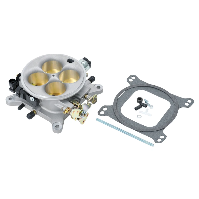 Edelbrock Drosselklappe Victor EFI 4-Barrel 4150 Style Flansch 1,75 Zoll Bohrungen Druckguss