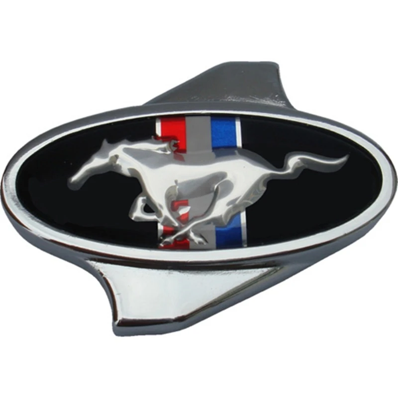 Ford Racing Chrom-Luftfiltermutter mit Mustang-Logo