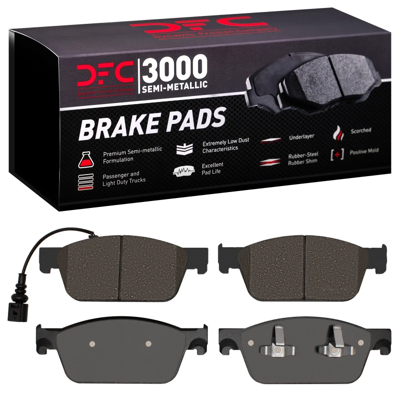 DFC 16-20 Volkswagen Transporter (Mexico) Front 3000 Semi-Metallic Brake Pads