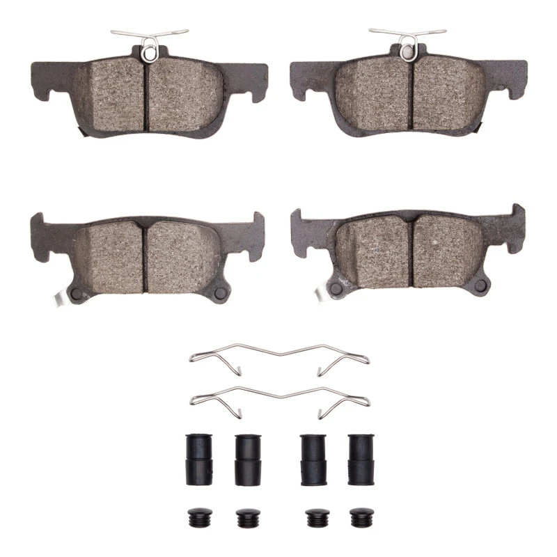 DFC 17-18 Buick Envision Rear 5000 Advanced Ceramic Brake Pads and Hardware Kit