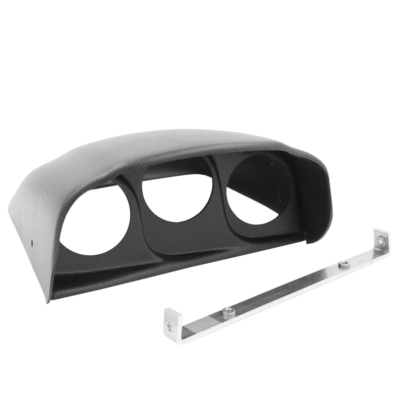 Autometer 03-07 Dodge Ram Triple Dash Pod - Schwarz