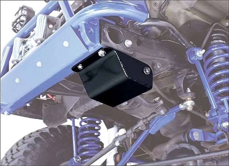 Fabtech Jeep TJ Steering Box Skid Plate - Black